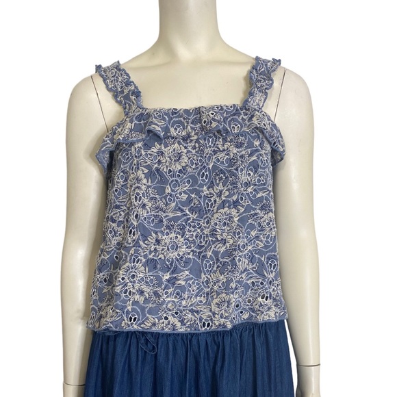 American Eagle Outfitters | Tops | American Eagle Outfitters Blue White ...